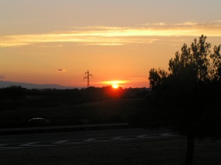 Svítání u Carcassone